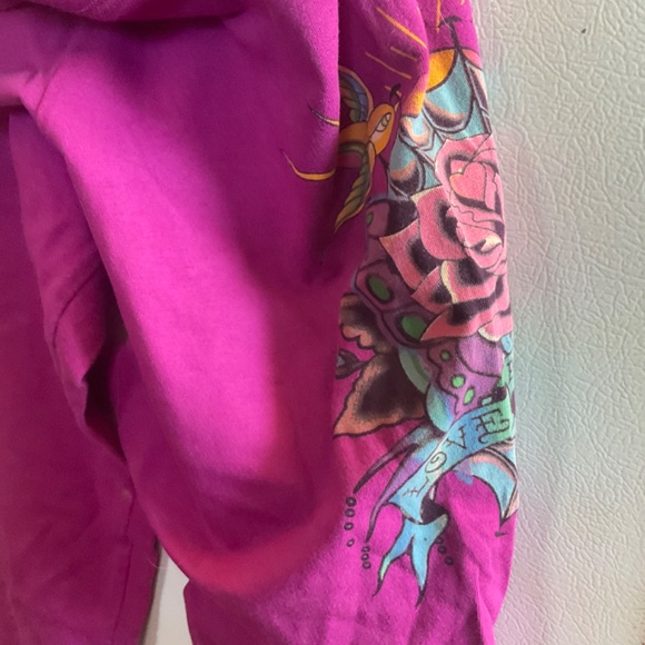 ‘ED HARDY ‘ LEGGINGS /CAPRIS . SIZE SMALL . BRAND NEW NEVER USED NO TAGS - Picture 2 of 7